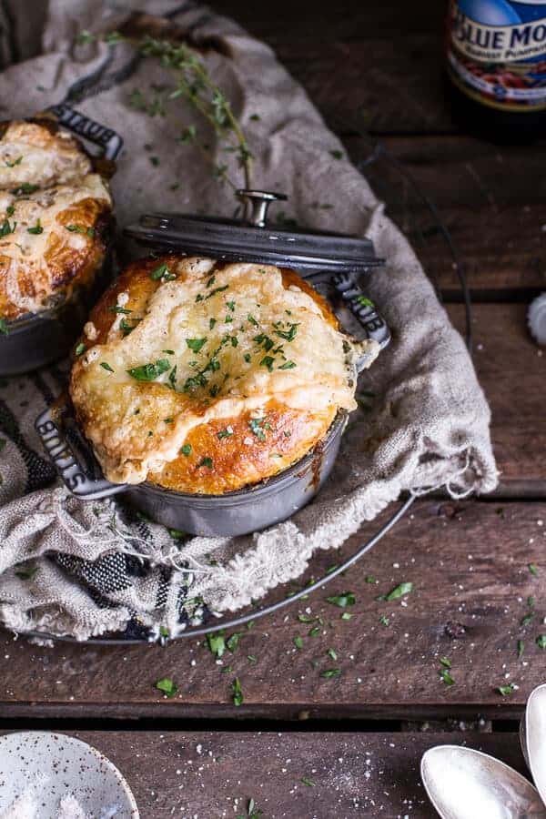 Butternut Squash and Beefy Mushroom Pot Pies w/Flakey Taleggio Crust | halfbakedharvest.com @hbharvest
