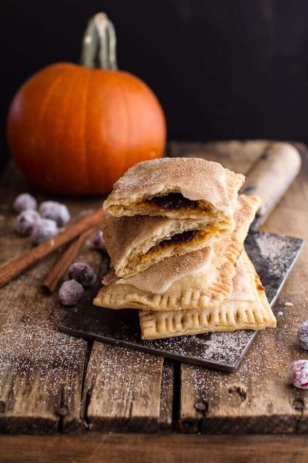 Cinnamon Sugar Nutella Swirled Pumpkin Pie Pop-Tarts | halfbakedharvest.com @hbharvest