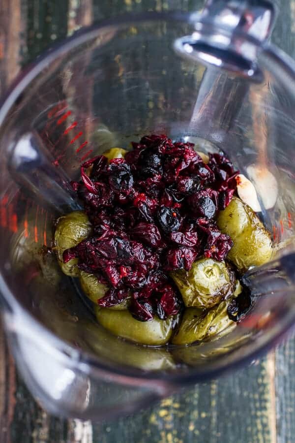 Roasted Chicken + Smoked Gouda Enchiladas w/Fire Roasted Tomatillo Cranberry Sauce | halfbakedharvest.com @hbharvest