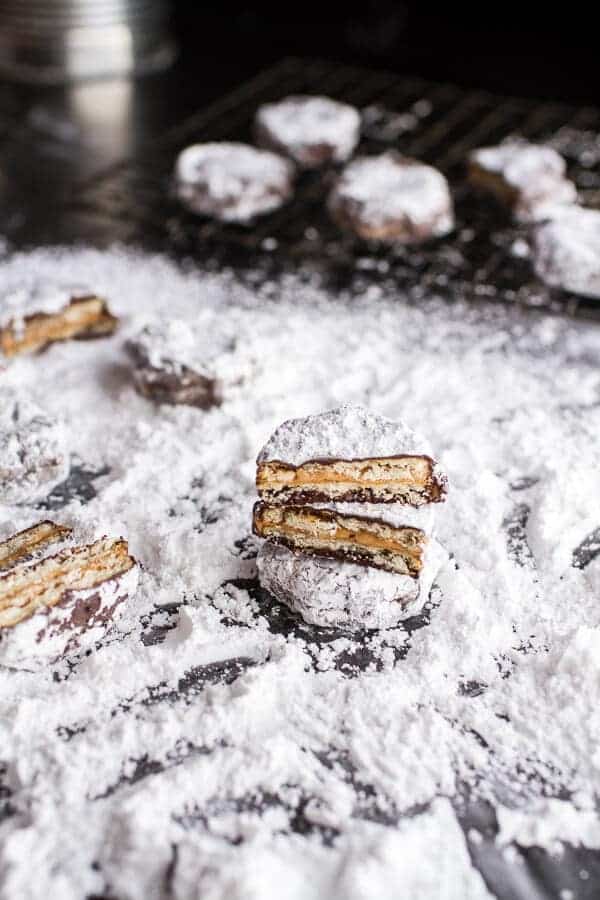 (Idiot Proof) 5-Ingredient Puppy Chow Ritz Cracker Cookies | halfbakedharvest.com @hbharvest
