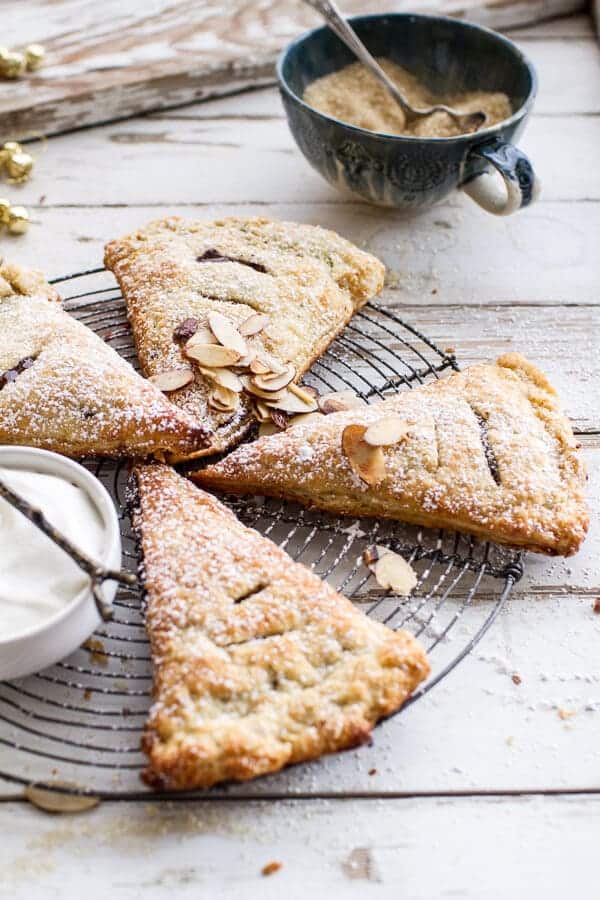 Loaded Chocolate Hazelnut Liquor Turnovers with Salted Vanilla Bean Whipped Cream | halfbakedharvest.com @hbharvest