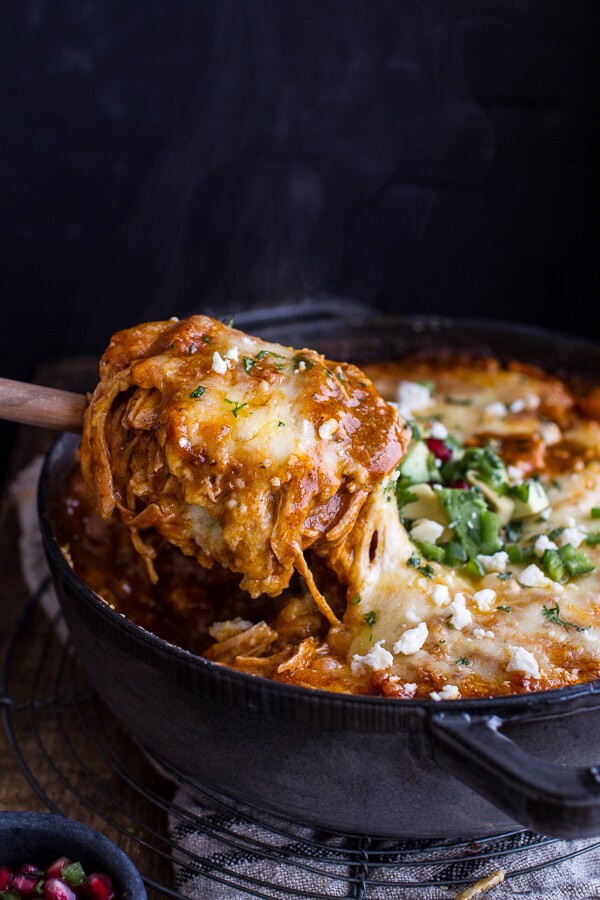 One-Pot Cheesy Turkey Tamale Pie | halfbakedharvest.com @hbharvest
