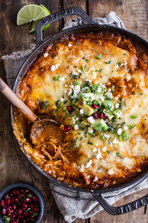 One-Pot Cheesy Turkey Tamale Pie | halfbakedharvest.com @hbharvest