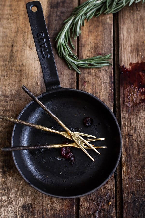 Gingery Steak and Brie Sliders with Balsamic Cranberry Sauce | halfbakedharvest.com @hbharvest