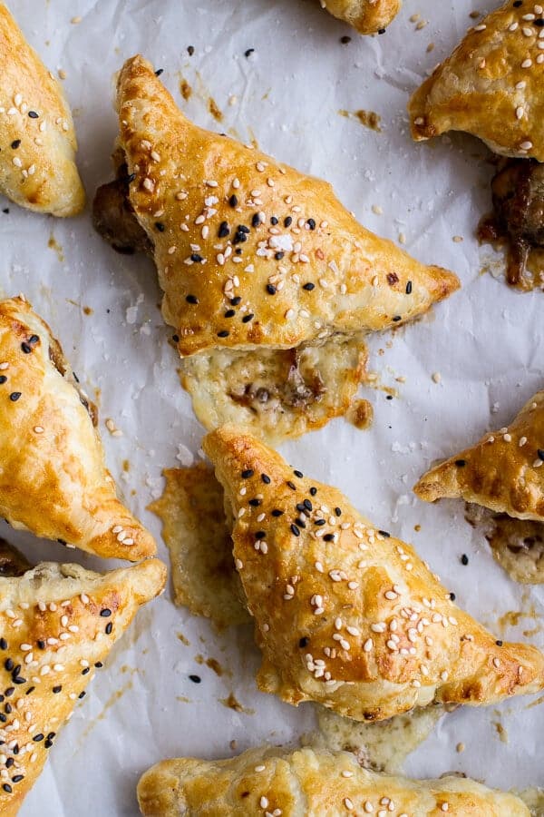 Mushroom and Havarti Turnovers | halfbakedharvest.com @hbharvest