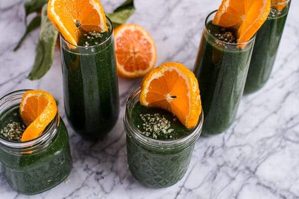 Holiday Detox: The Mean Green Smoothie | halfbakedharvest.com @hbharvest