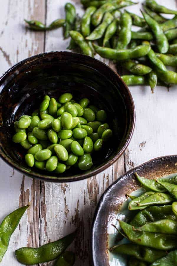 Sake and Ginger Soba Noodle Salmon Stir Fry | @hbharvest