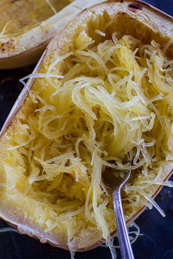 Vietnamese Lemongrass Beef and Spaghetti Squash Noodle Bowls with Peanut Sauce | halfbakedharvest.com @hbharvest