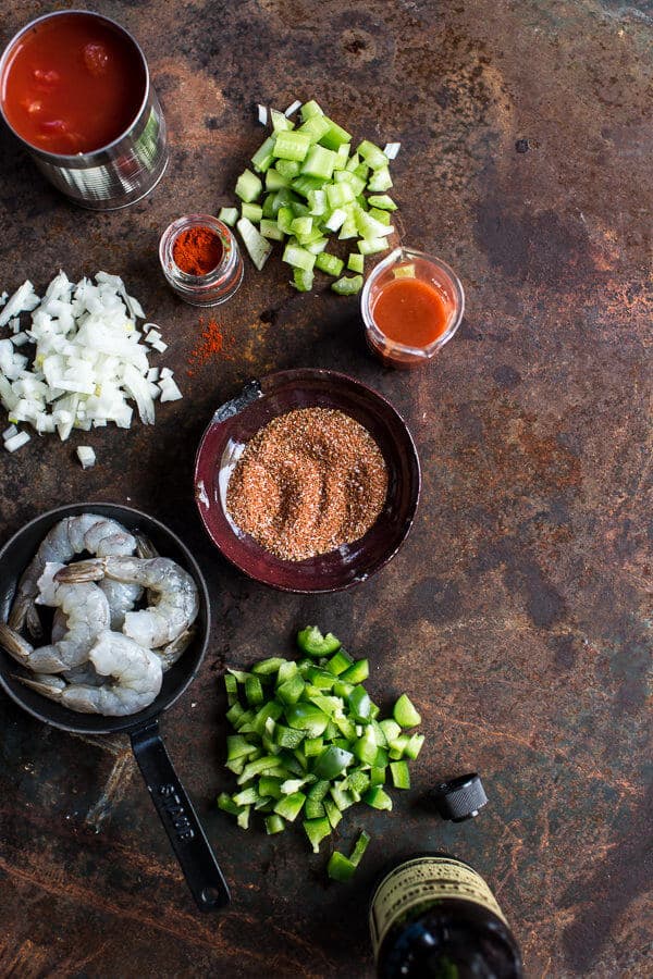 Big Easy Style Saucy Creole Shrimp | halfbakedharvest.com @hbharvest