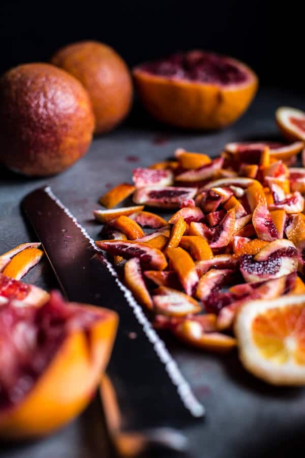 Coconut Honey Crepes with Whipped Mascarpone + Blood Orange Compote | halfbakedharvest.com @hbharvest