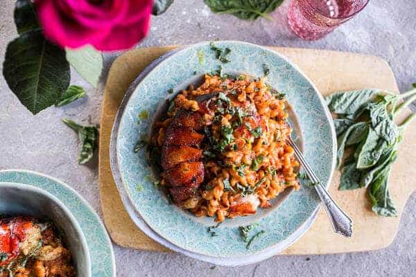 Idiot Proof Creamy Tomato and Curry Butter Lobster Pasta | halfbakedharvest.com @hbharvest