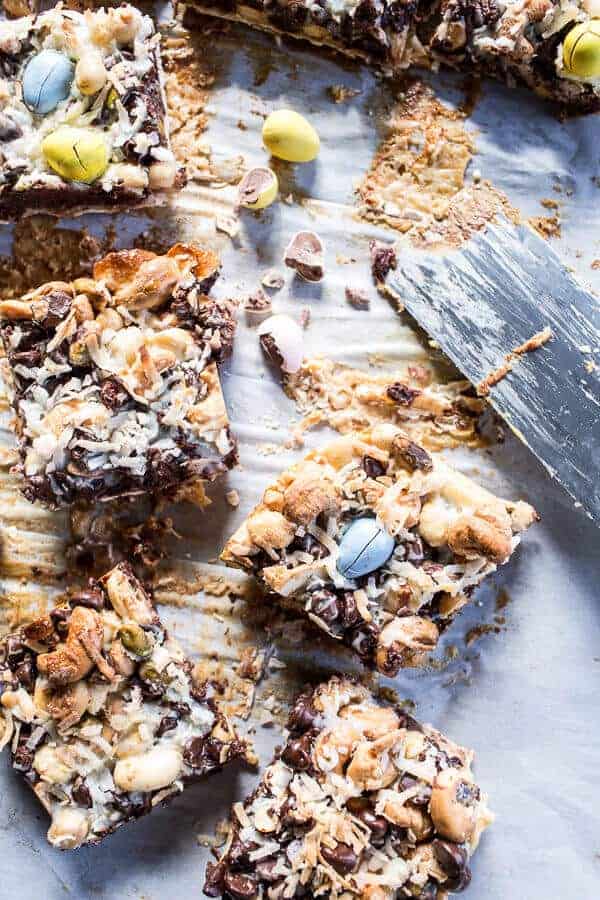 5 Ingredient (MAGIC) Matzo Chocolate Bars | halfbakedharvest.com @hbharvest