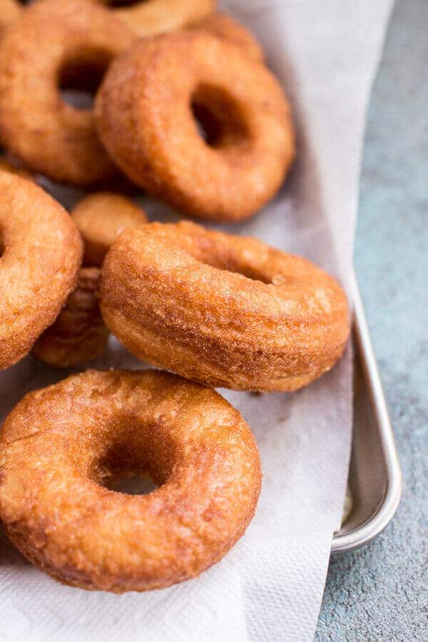 Chocolate Dipped Coconut Tres Leches Cronuts | halfbakedharvest.com @hbharvest