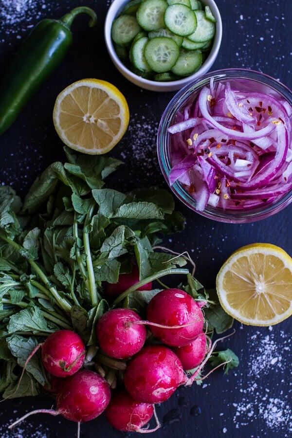 Greek Style Roasted Lamb Gyros with Harissa Spiced Tzatziki | halfbakedharvest.com @hbharvest