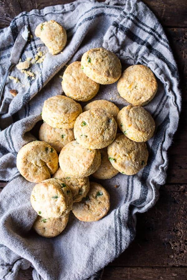 Kentucky Hot Brown Sandwiches on Jalapeño Cornbread Biscuits with Honey Bourbon Bacon Kentucky | halfbakedharvest.com @hbharvest