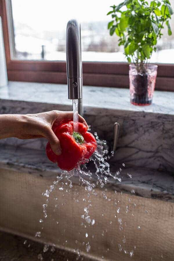 One-Pan Spring Tuscan Quinoa Bake | halfbakedharvest.com @hbharvest
