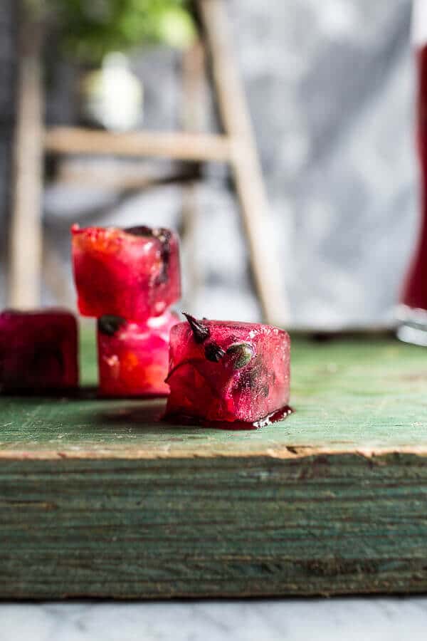 Hibiscus, lemongrass, Basil and Honey Sweet Iced Tea | halfbakedharvest.com @hbharvest