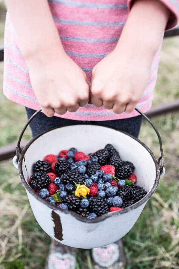 Very Berry Dream Salad with Chili Mango and Peanut Vinaigrette | halfbakedharvest.com @hbharvest