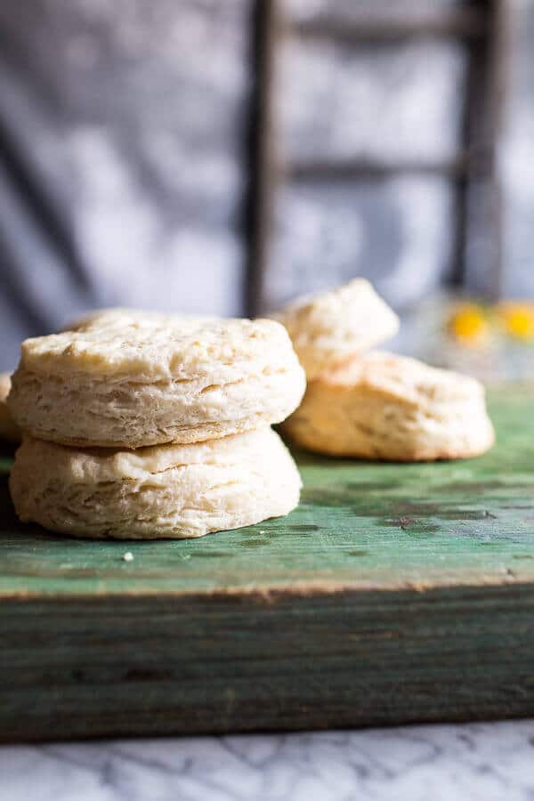 Buttermilk Chicken Biscuit with Habanero Peach Hot Sauce + Honey Butter | halfbakedharvest.com @hbharvest