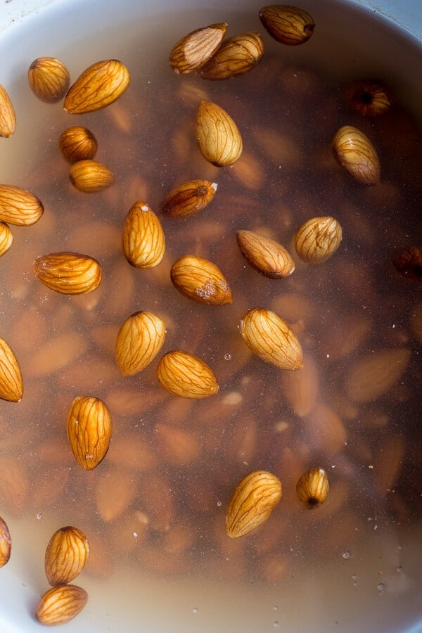 Chocolate Almond Milk with Creamy Malted Coffee Ice Cubes | halfbakedharvest.com @hbharvest