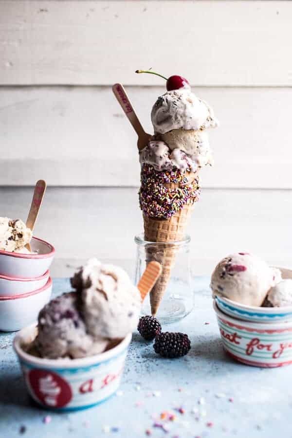 No Churn Ice Cream 5 Ways | halfbakedharvest.com @hbharvest