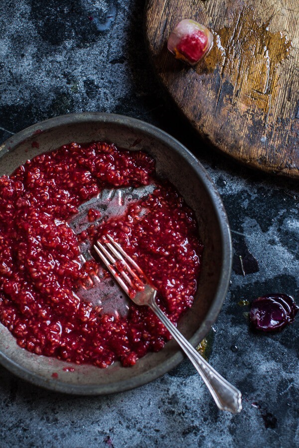 Raspberry Smash Super Green Summer Smoothie | halfbakedharvest.com @hbharvest