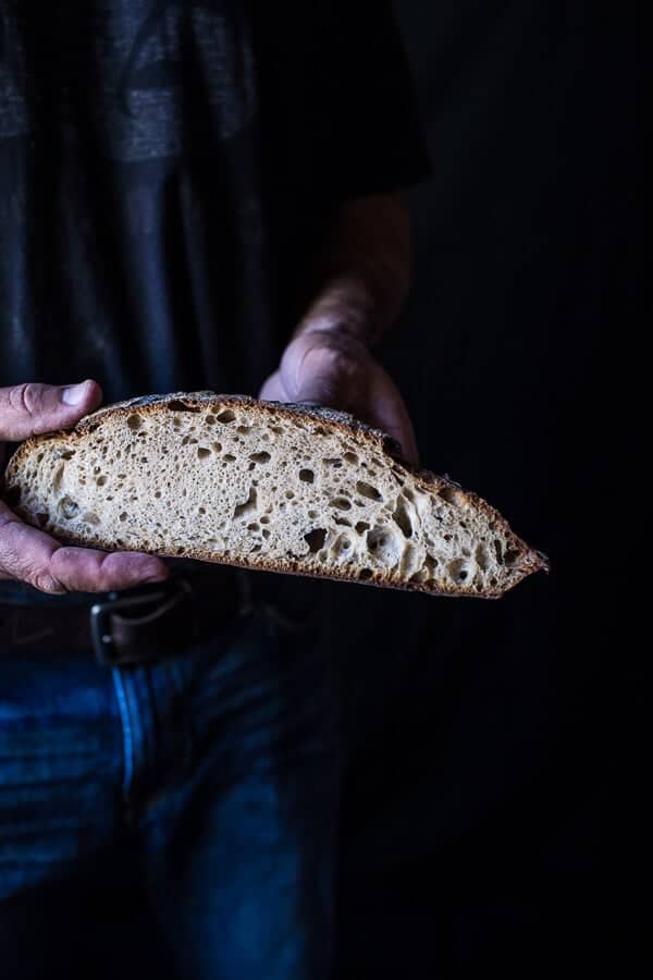 Buttered Brie and Heirloom Tomato Toast with Honey, Thyme + Walnuts | halfbakedharvest.com @hbharvest