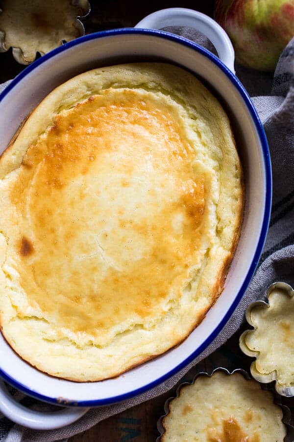 Easy Warm Swedish Caramel Apple Cheesecake | halfbakedharvest.com @hbharvest