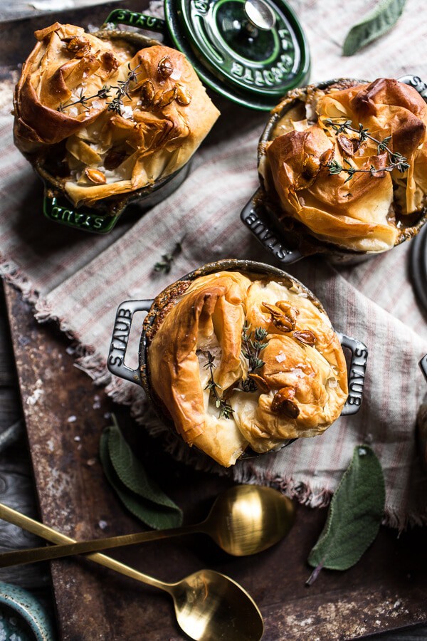 Autumn Chicken and Phyllo Dough Pot Pies | halfbakedharvest.com @hbharvest
