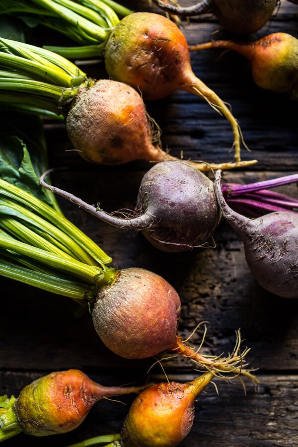 Miso Browned Butter and Brie Pasta with Roasted Beets + Walnuts | halfbakedharvest.com @hbharvest