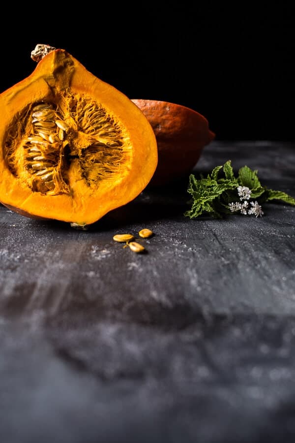 Thai Pumpkin Laksa with Crunchy “Fried” Chickpeas | halfbakedharvest.com @hbharvest