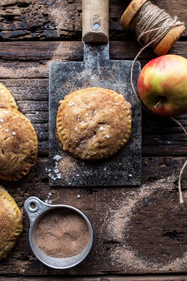 Caramelized Condensed Milk Mini Apple Pies | halfbakedharvest.com @hbharvest