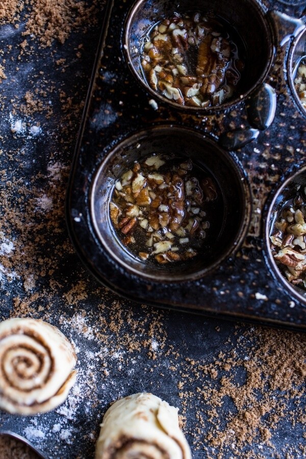 Cheat’s Brown Butter and Salted Maple Pecan Sticky Buns | halfbakedharvest.com @hbharvest