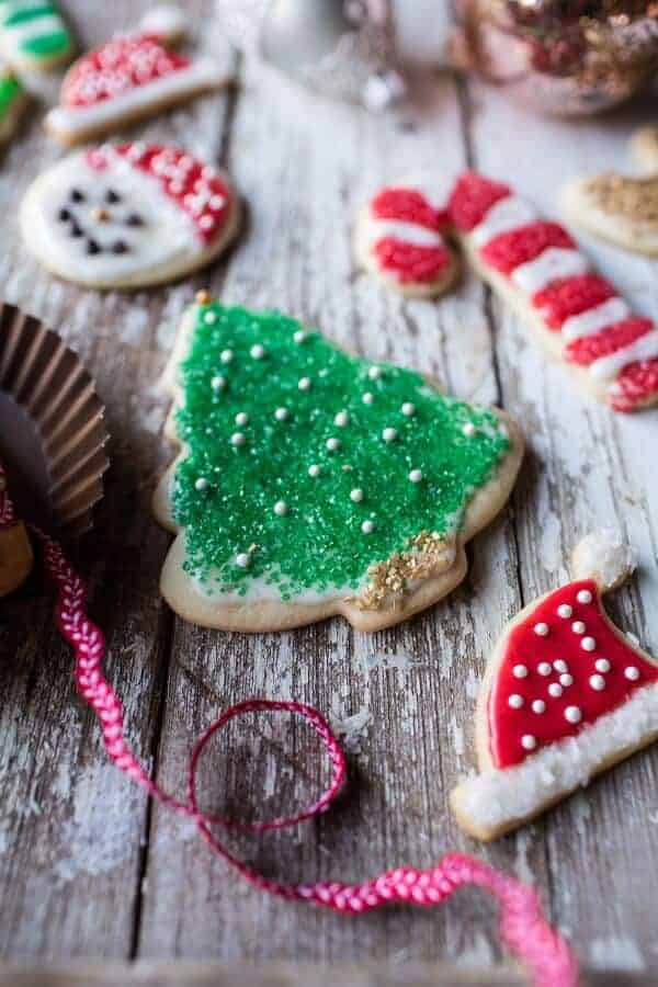 Eggnog Scented Sugar Cookies with Easy Vanilla Icing | halfbakedharvest.com @hbharvest