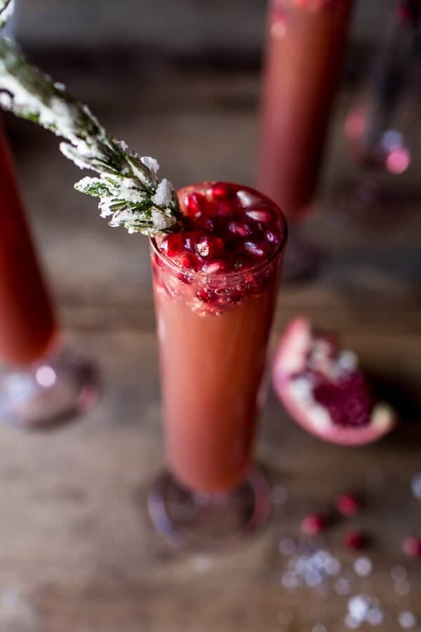 Sparkling Pomegranate Punch | halfbakedharvest.com @hbharvest