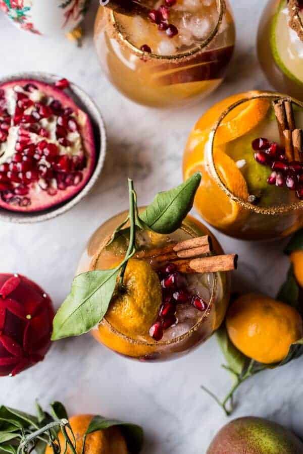 Christmas Sangria | halfbakedharvest.com @hbharvest