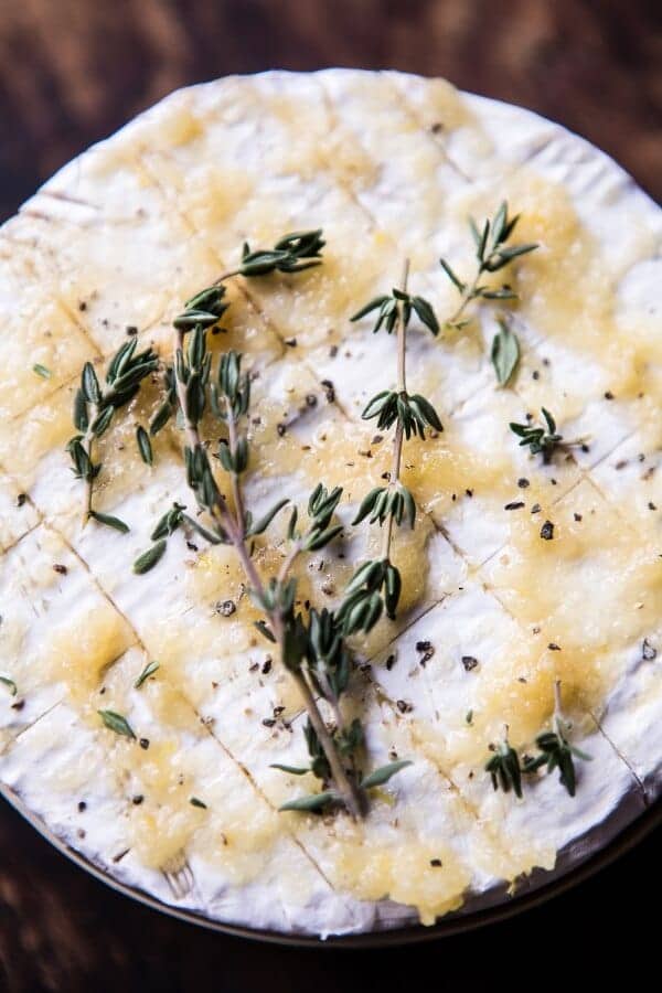 Honey Baked Brie with Seasoned Pretzels (EASY CHRISTMAS APPETIZER) | halfbakedharvest.com @hbharvest