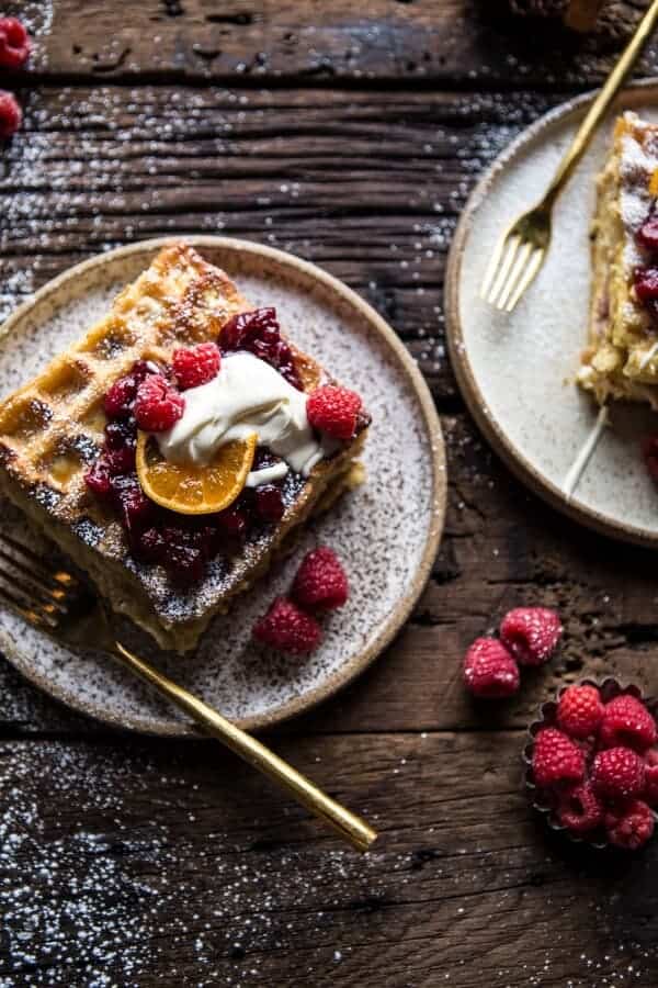 Monte Cristo Waffle Strata | halfbakedharvest.com @hbharvest