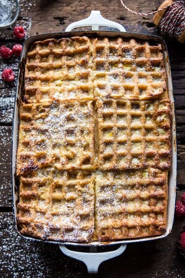 Monte Cristo Waffle Strata | halfbakedharvest.com @hbharvest