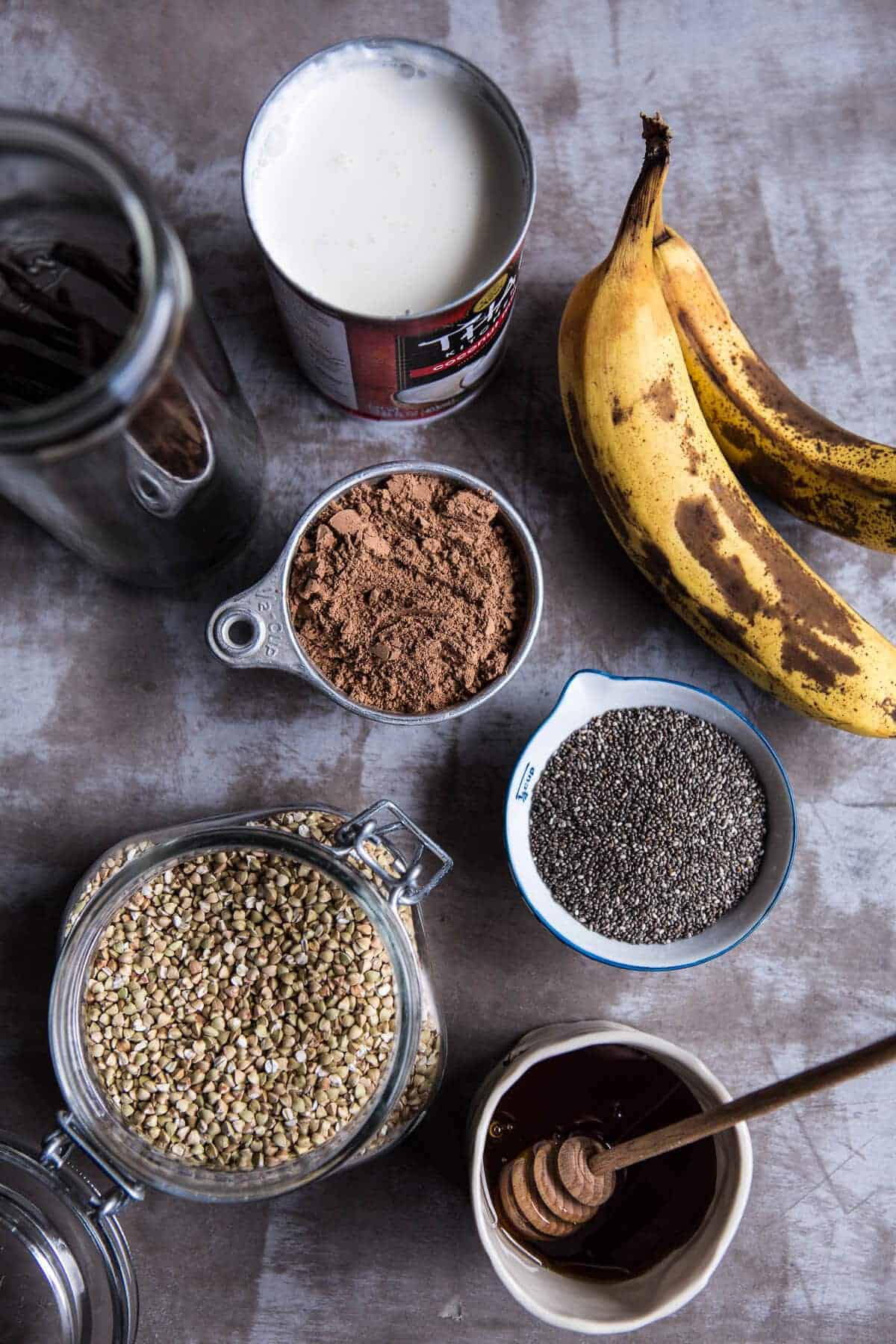 Banana and Chocolate Chia Cream Pie Parfaits | halfbakedharvest.com @hbharvest