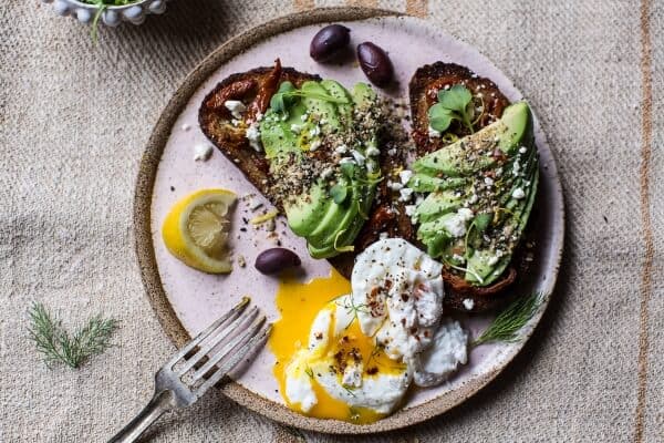 Mediterranean Inspired Avocado Toast with Pistachio Dukkah | halfbakedharvest.com @hbharvest