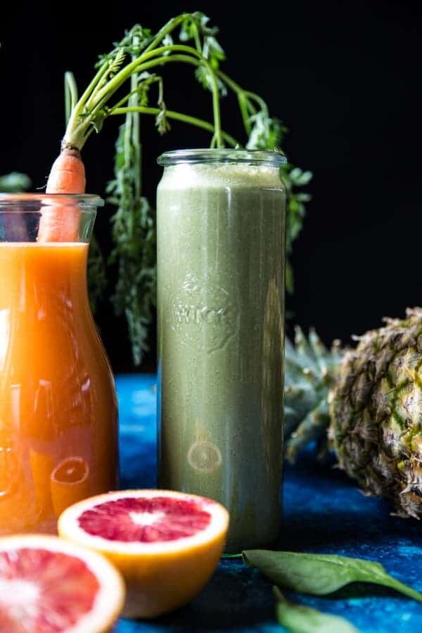 Red’s 3 Favorite Winter Juices and Smoothies: Protein Packed Matcha Smoothie | halfbakedharvest.com @hbharvest