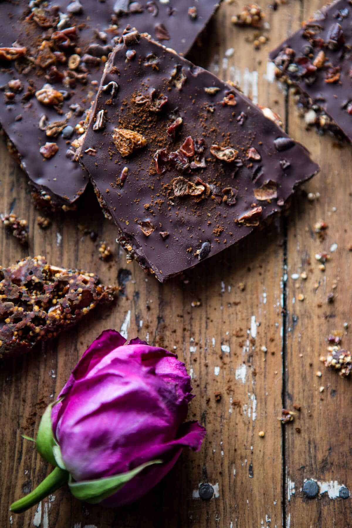 Superfood Chocolate Quinoa Bark | halfbakedharvest.com @hbharvest
