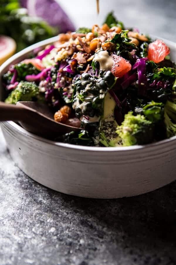 The Mean Green Detox Salad | halfbakedharvest.com @hbharvest