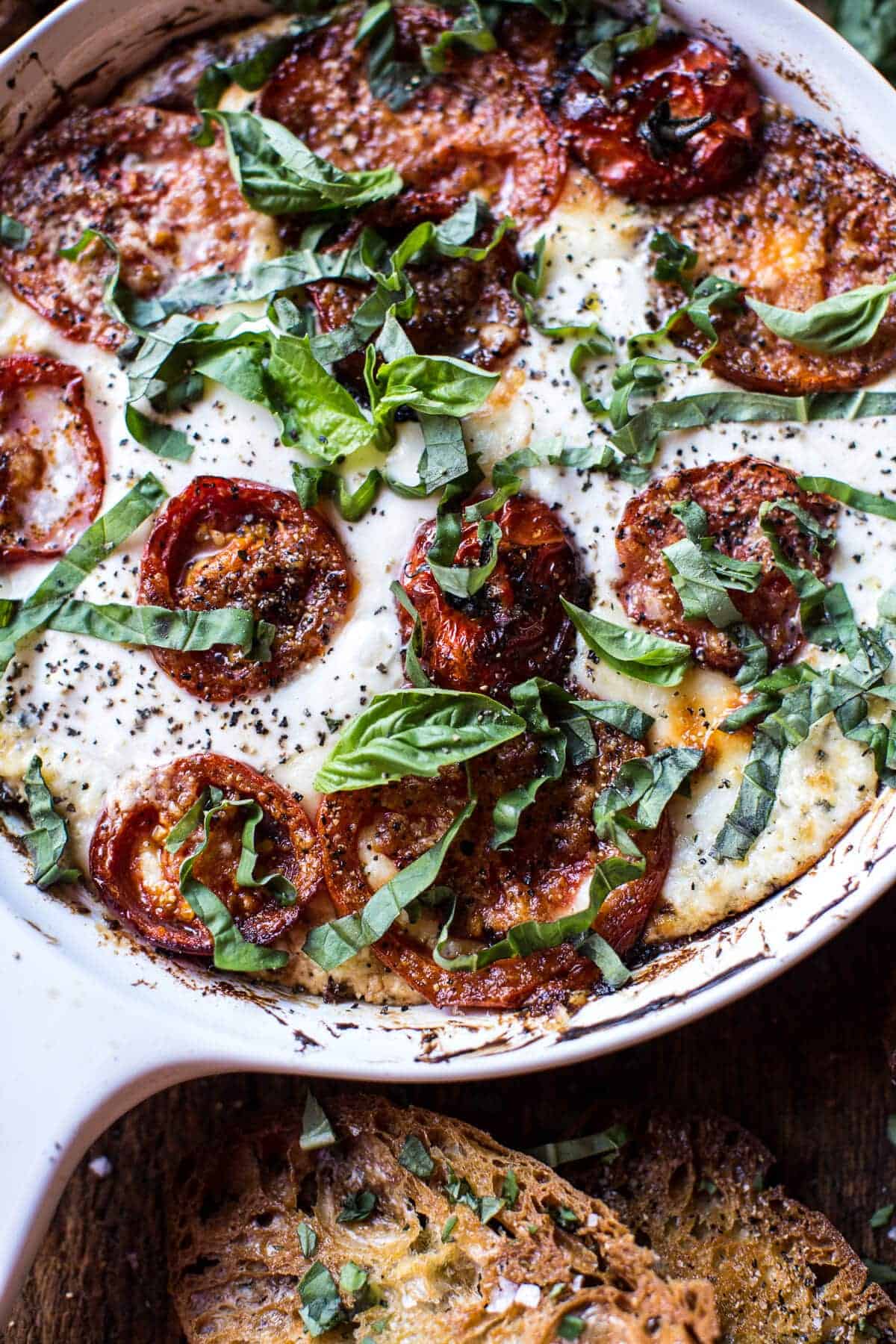 Margherita Pizza Dip (with Burrata) | halfbakedharvest.com @hbharvest