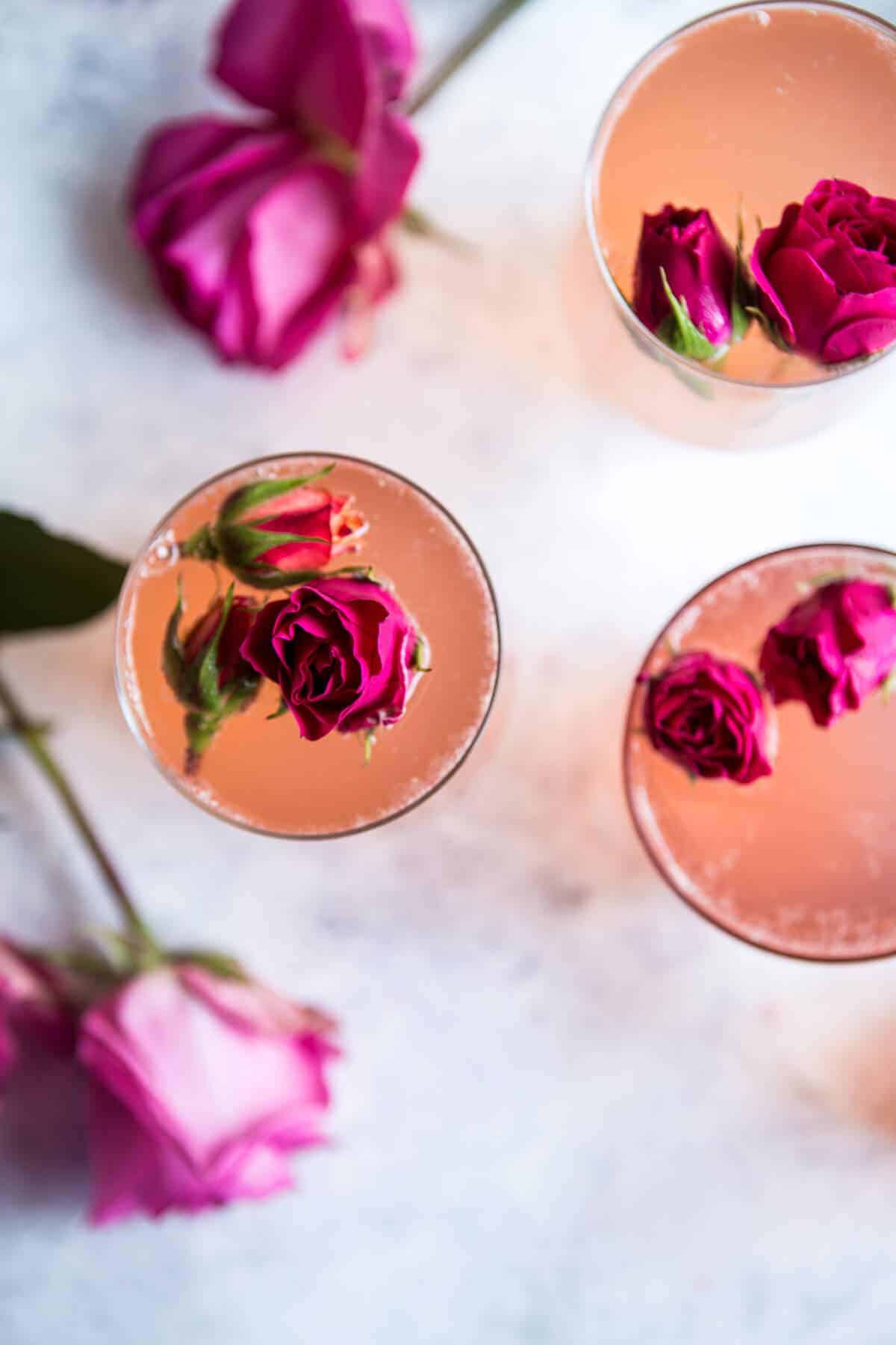 Rose Lemon Spritzer | halfbakedharvest.com @hbharvest
