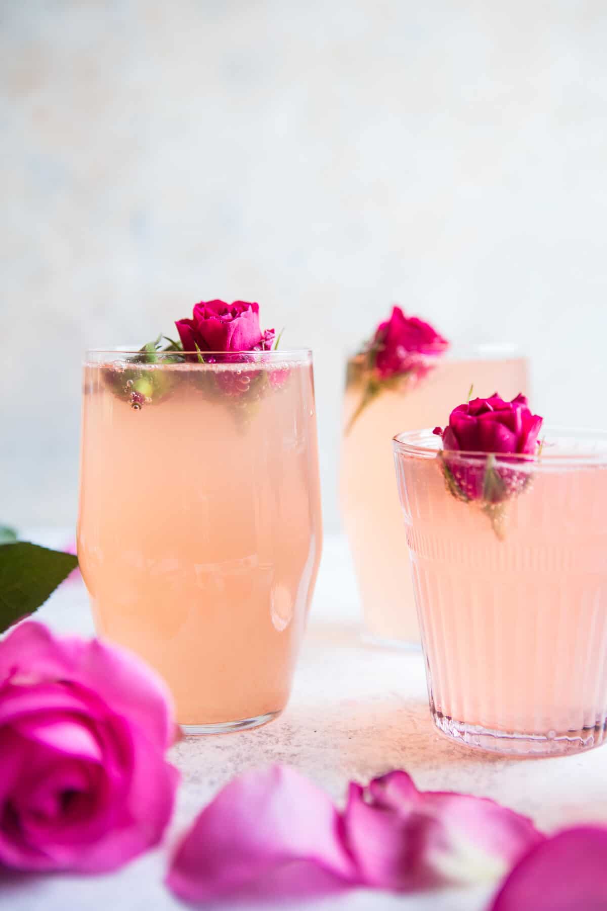 Rose Lemon Spritzer | halfbakedharvest.com @hbharvest