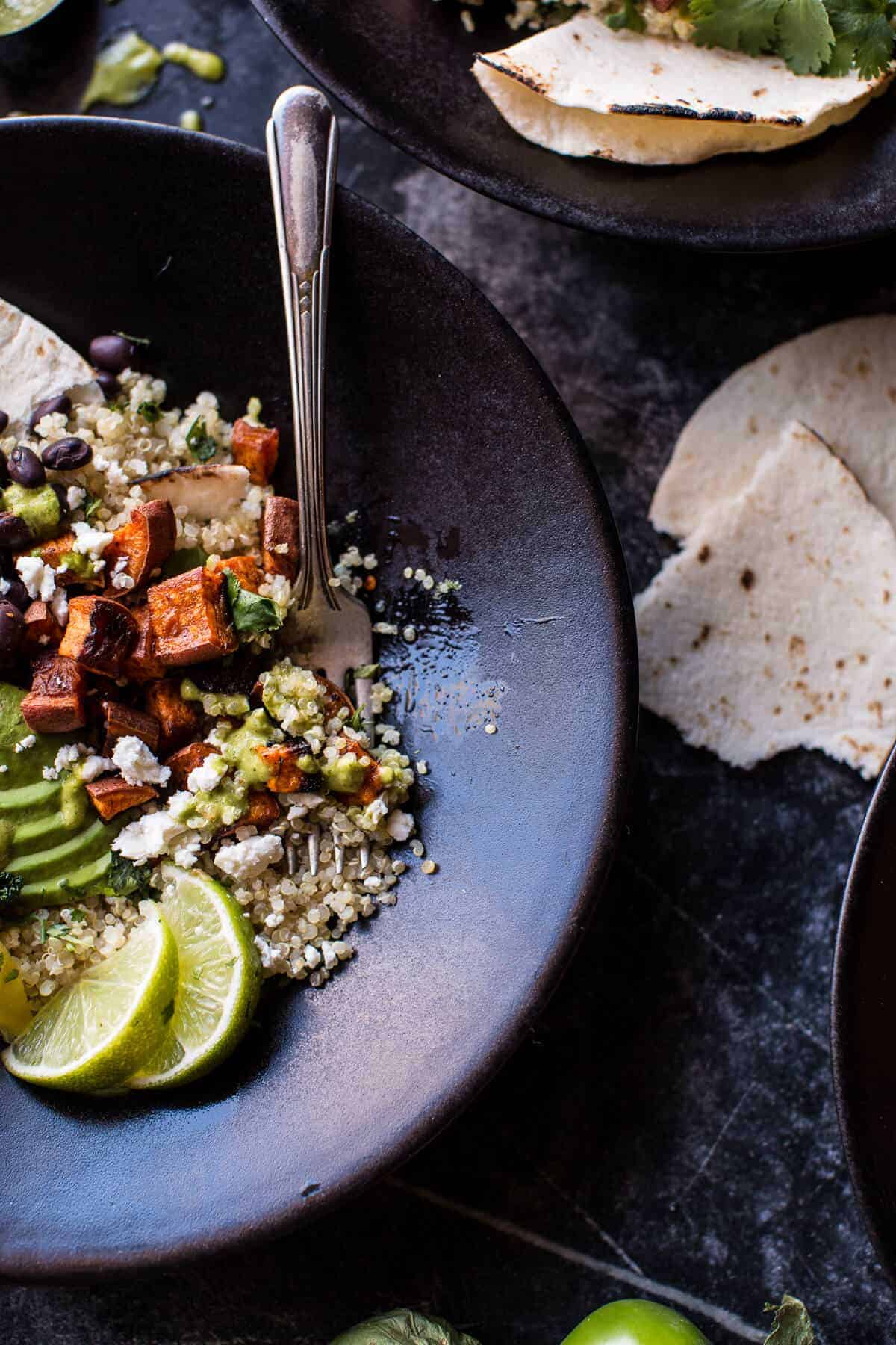 Spicy Southwest Quinoa Bowl | halfbakedharvest.com @hbharvest