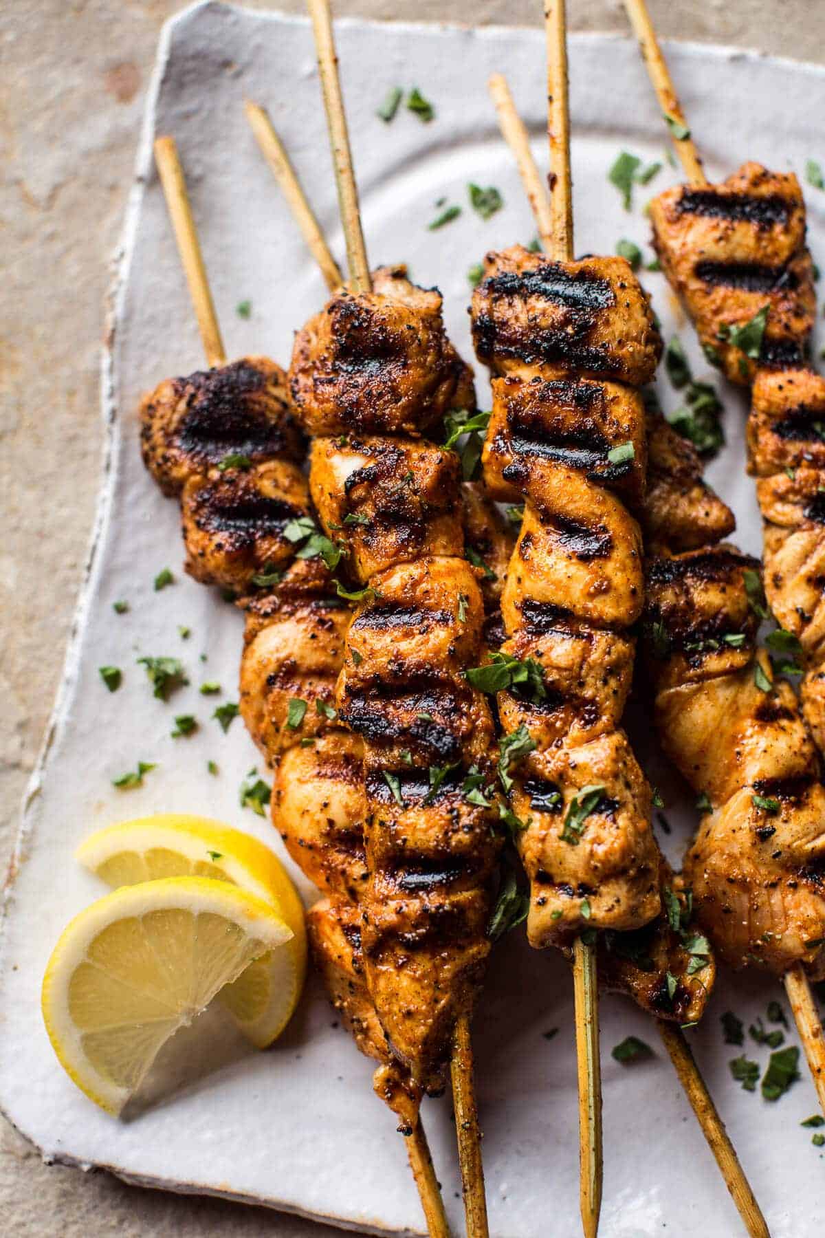 Chicken Shawarma Naan Salad with Sweet Potato Fries | halfbakedharvest.com @hbharvest