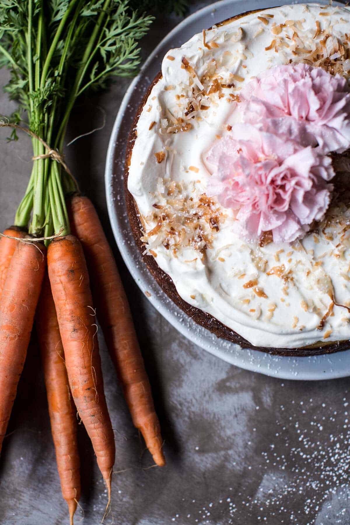 Coconut Carrot Cake Cheesecake